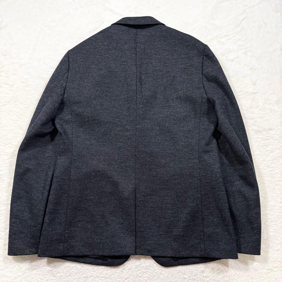 【美品】ナノユニバースx Damerino テーラードジャケット　XL ウール混