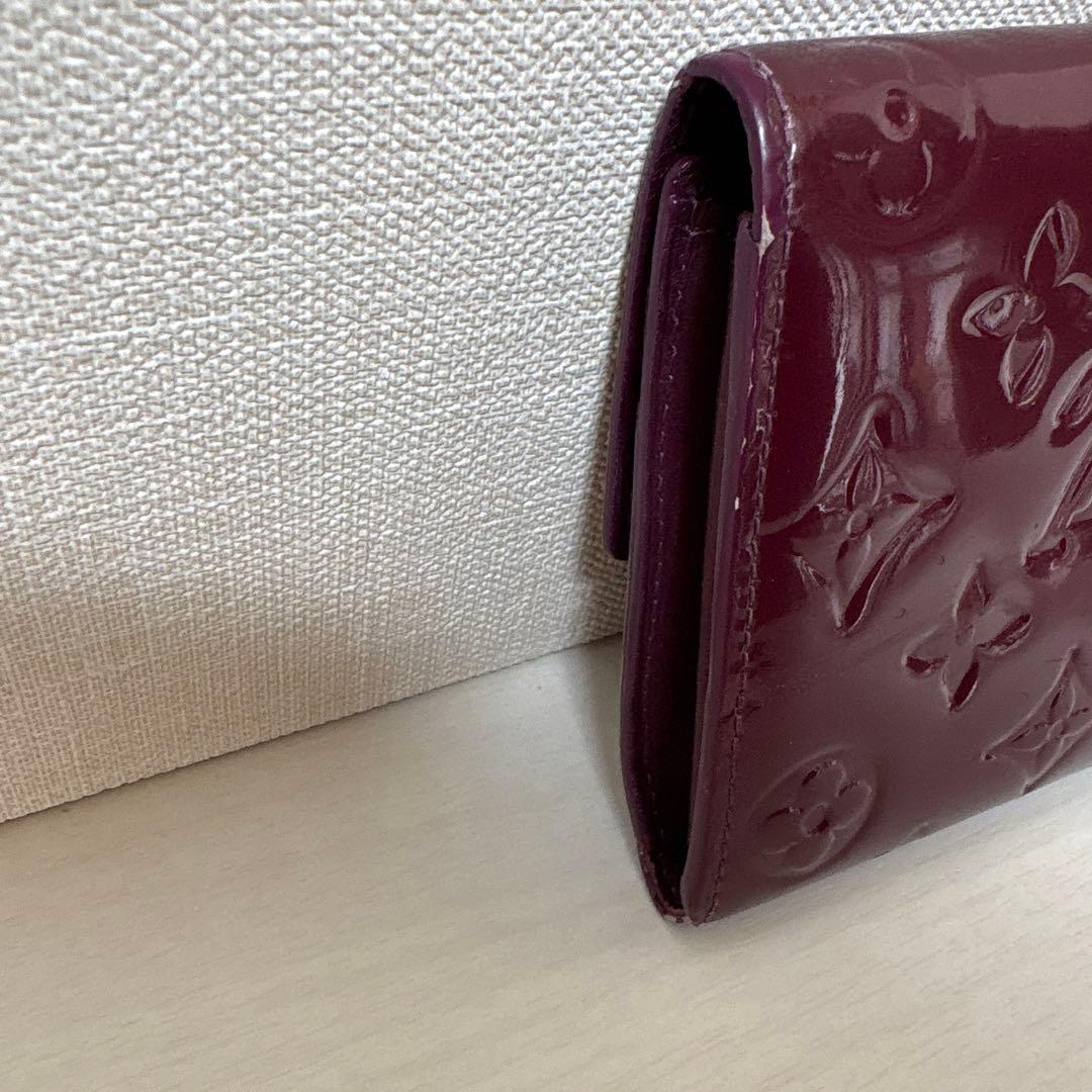 Louis Vuitton 二つ折り財布 パープル系