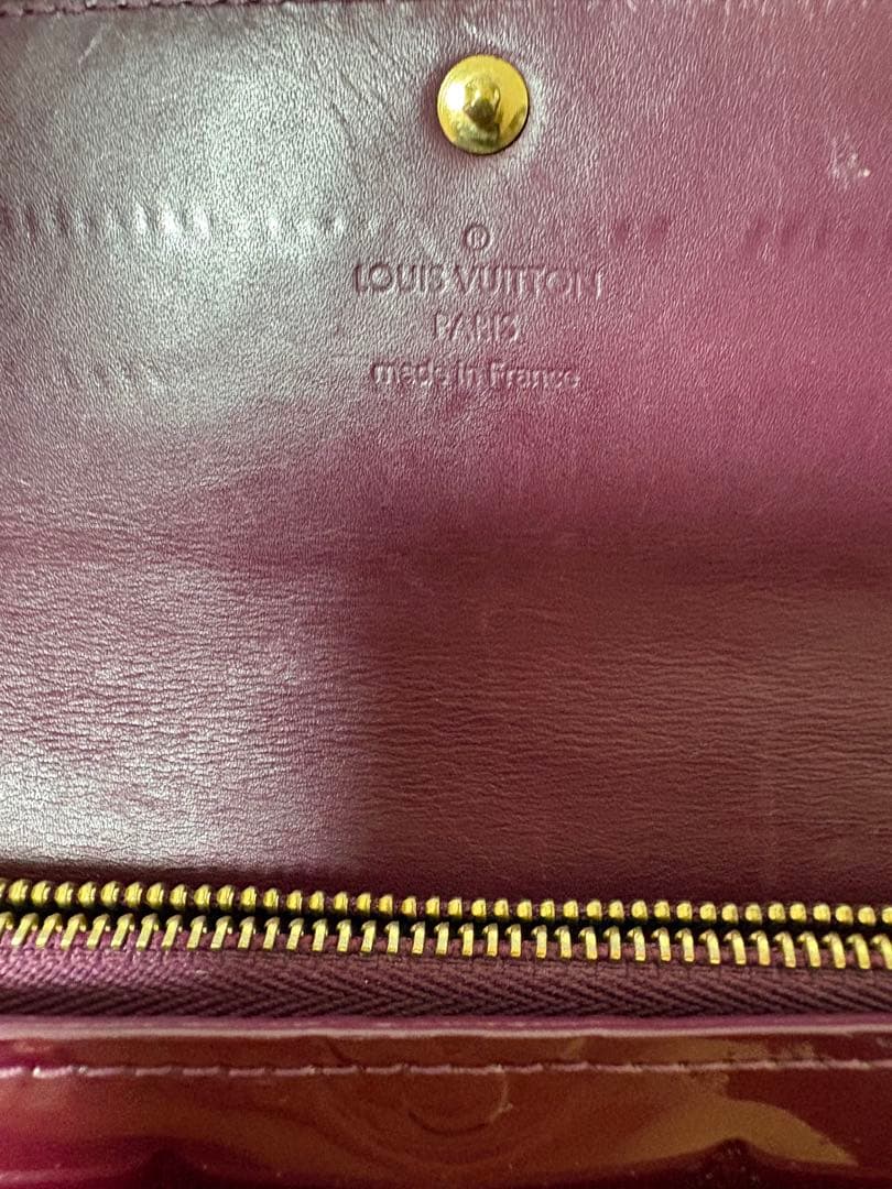Louis Vuitton 二つ折り財布 パープル系