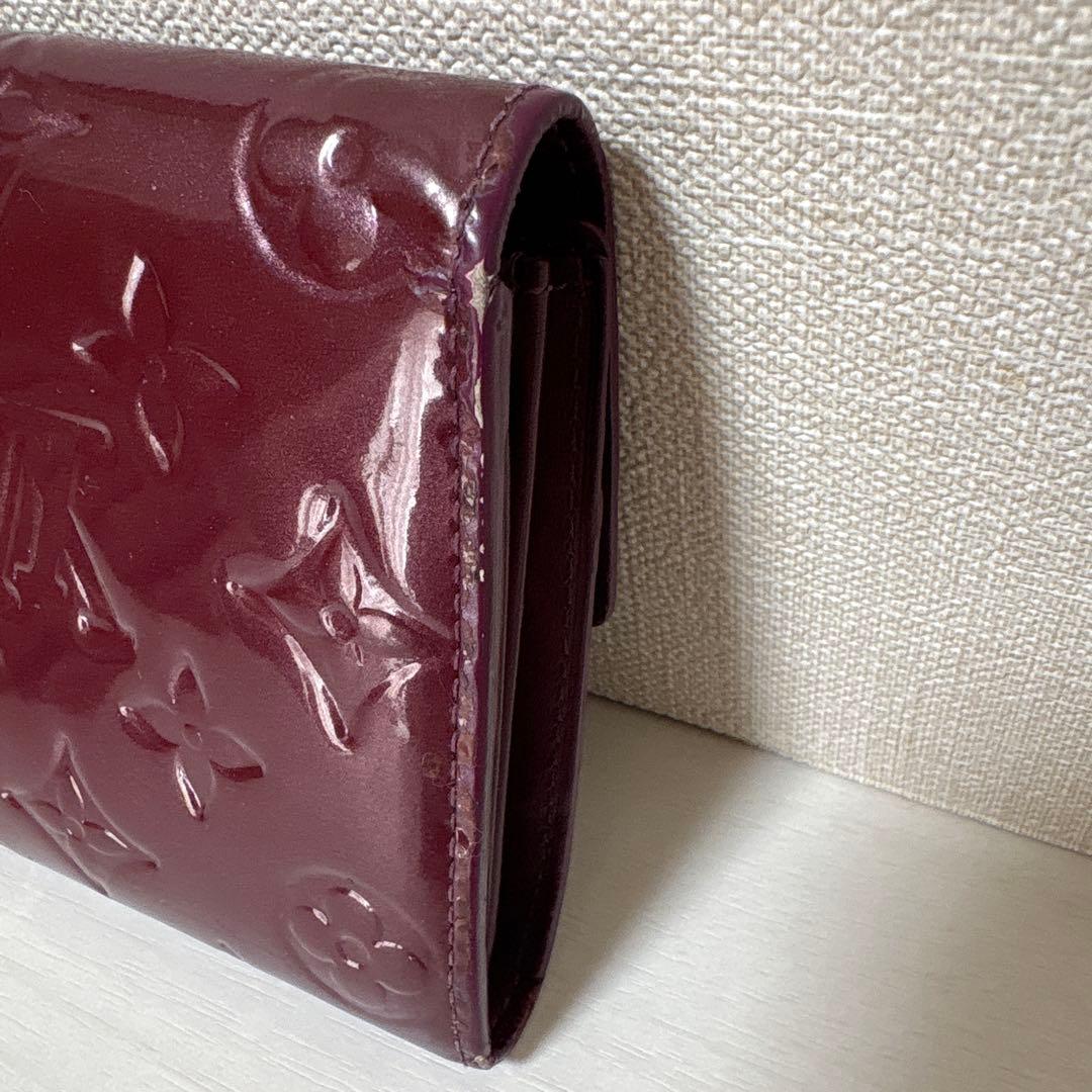 Louis Vuitton 二つ折り財布 パープル系