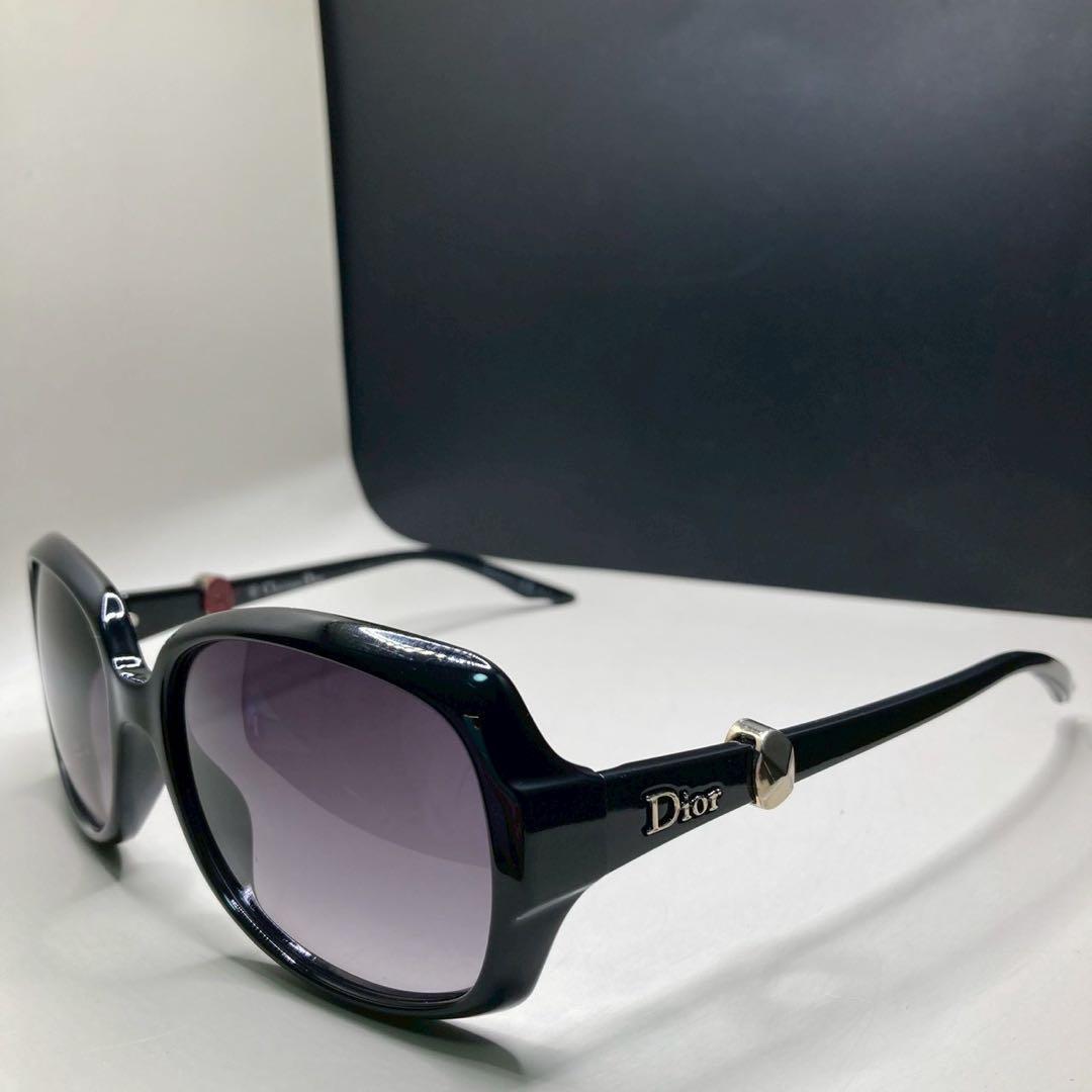Dior ロゴモチーフ サングラス ブラック ディオール　美品