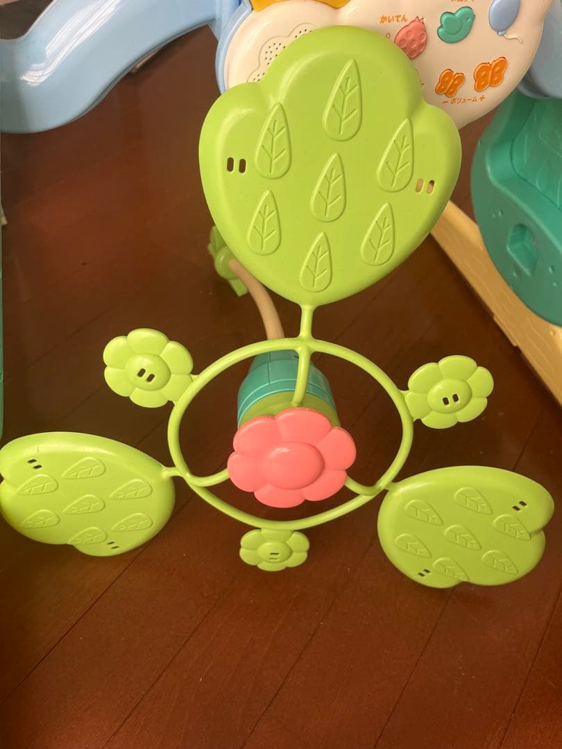 【美品】くまのプーさん えらべる回転6wayジムにへんしんメリー プーメリー