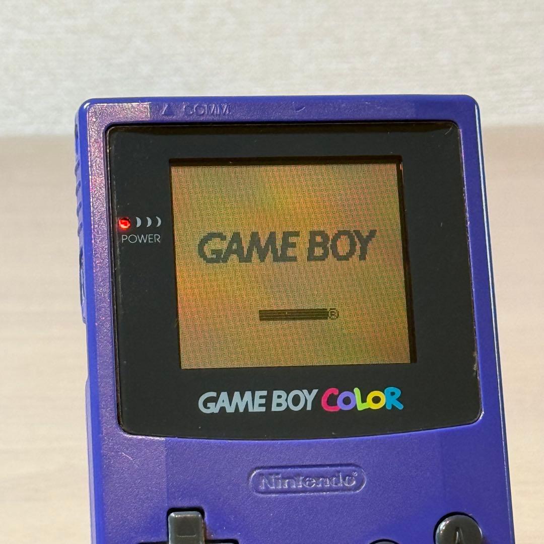 4-172 ゲームボーイカラー バイオレット 箱付き