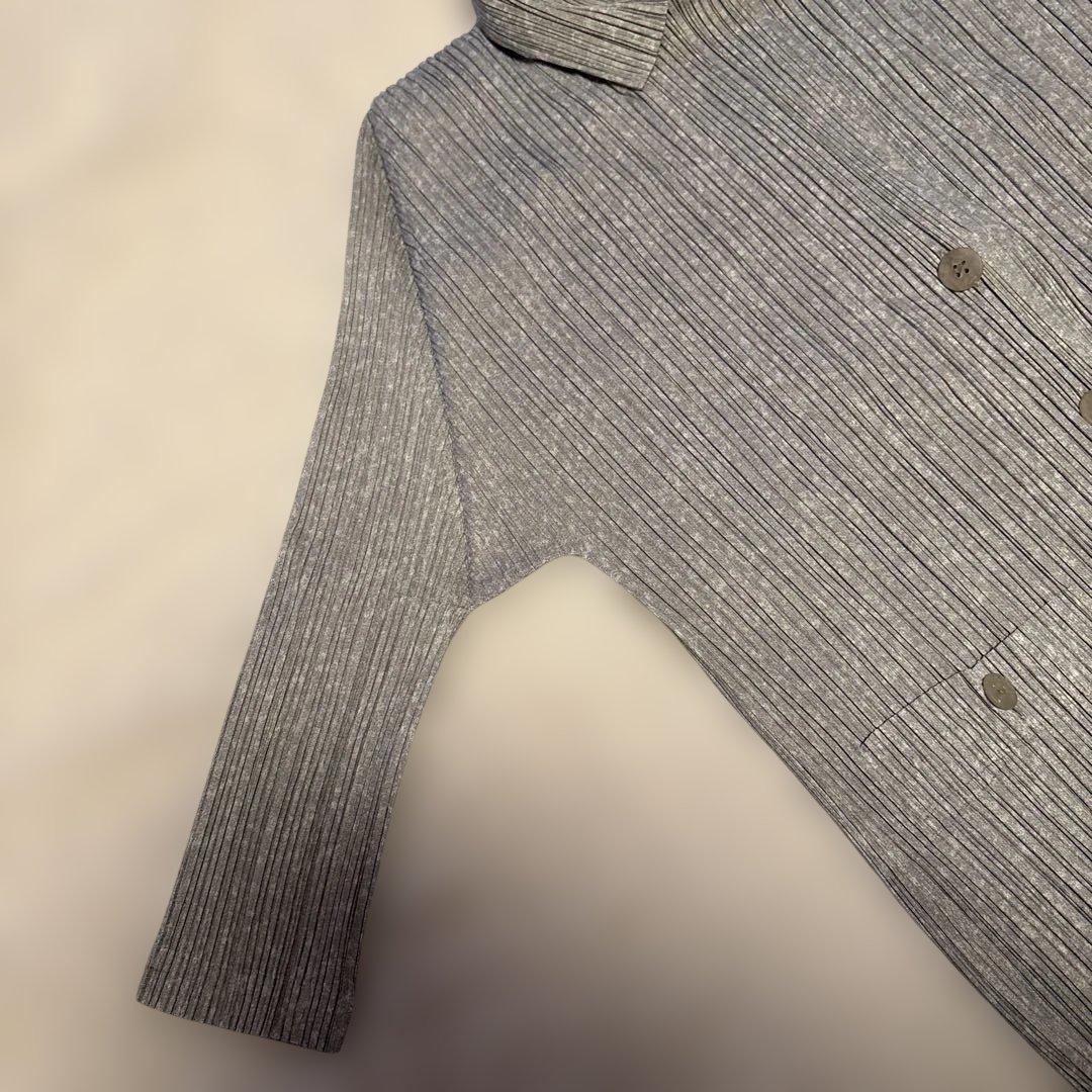 試着のみ美品　PLEATS PLEASE シルバージャケット サイズ3