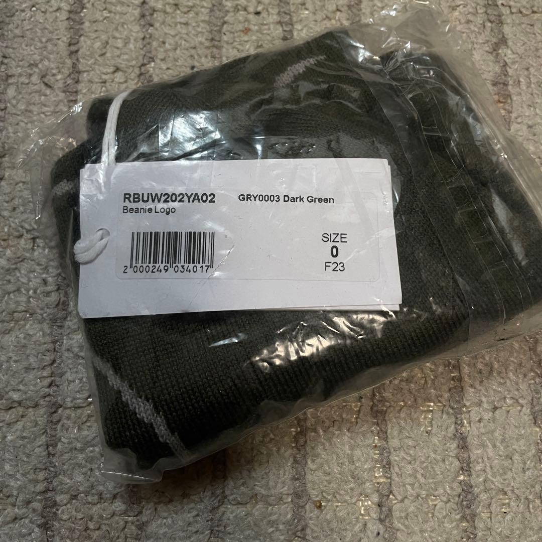 【新品未使用】 ROA Beanie Logo Dark Green