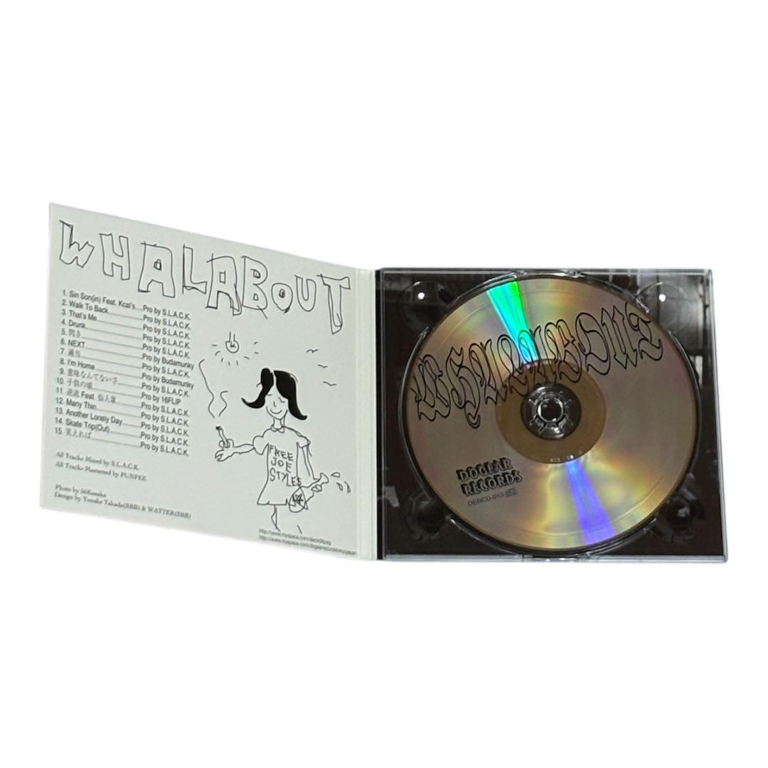希少盤　5lack アルバムCD 「WHALABOUT」　スラック PUNPEE
