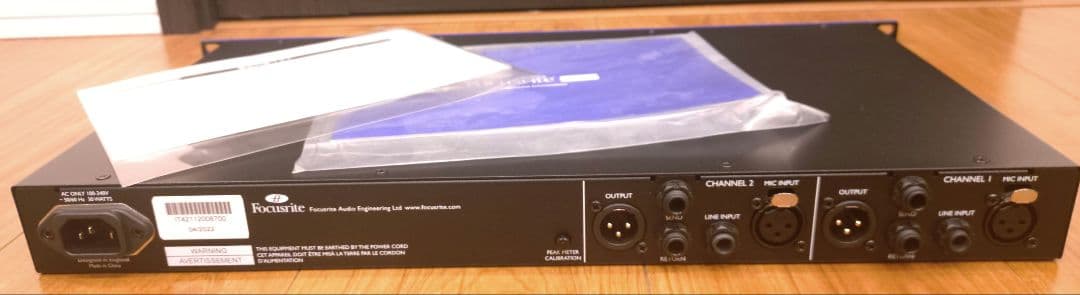 *未使用* FOCUSRITE ISA Two 2ch マイクプリアンプ