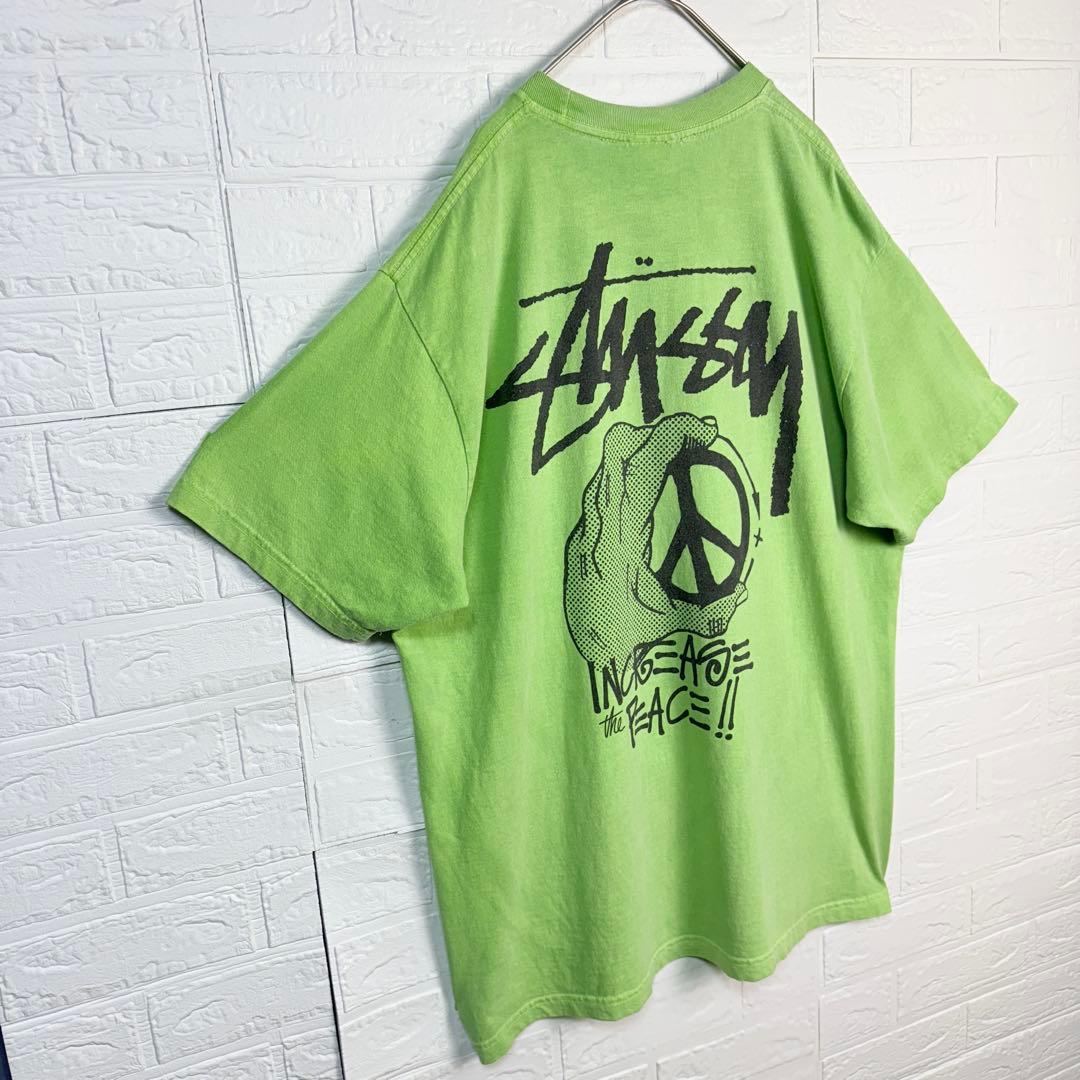 【 USA製 】 OLD STUSSY バックプリント オーバーサイズ Tシャツ