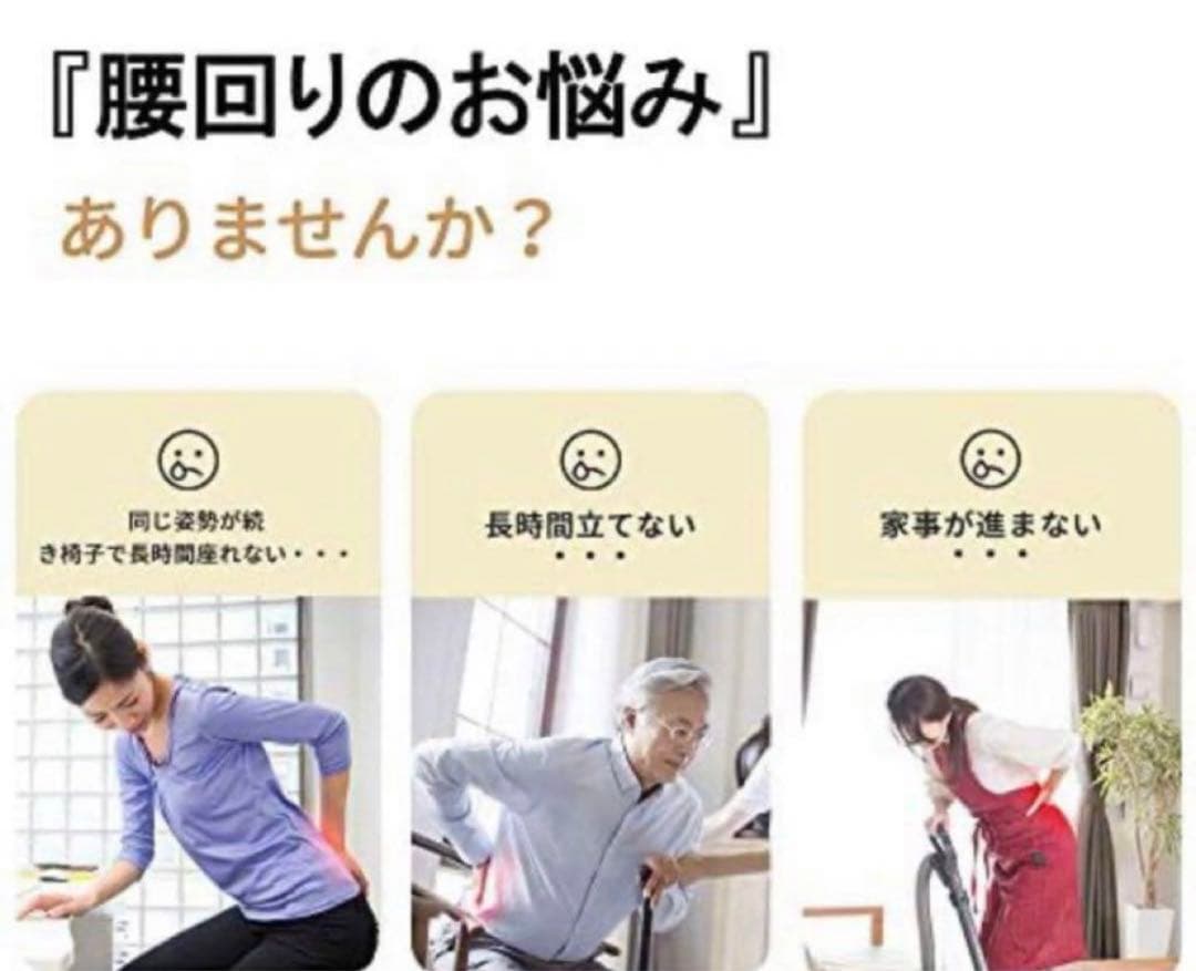 NIPLUX WAISTUPLUS 腰 EMS 温熱 リフレッシュ これ以上難