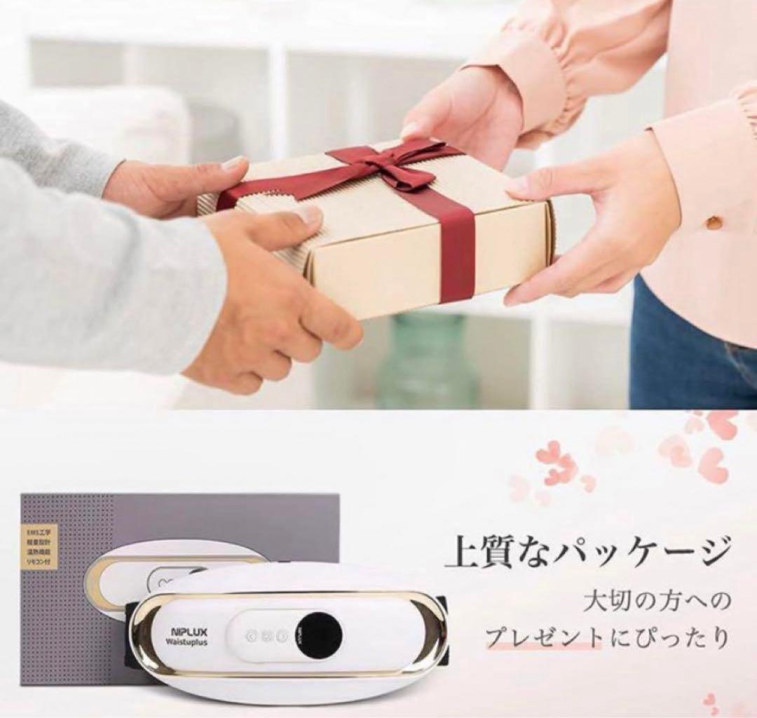 NIPLUX WAISTUPLUS 腰 EMS 温熱 リフレッシュ これ以上難