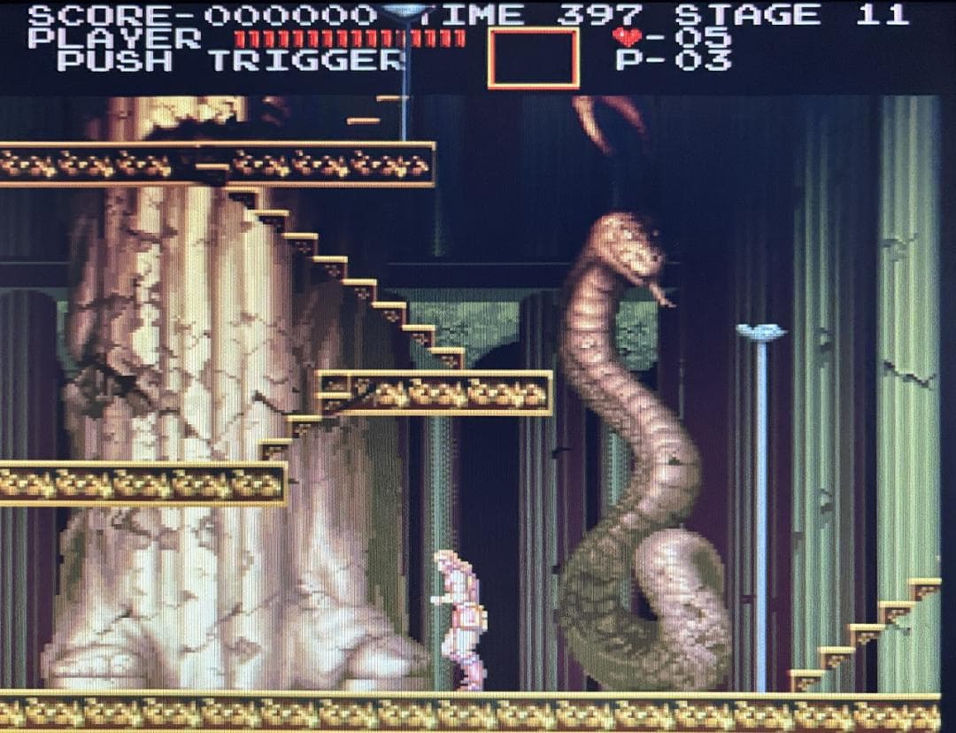 激レア X68000用ACT 悪魔城ドラキュラ【Castlevania】店頭デモ