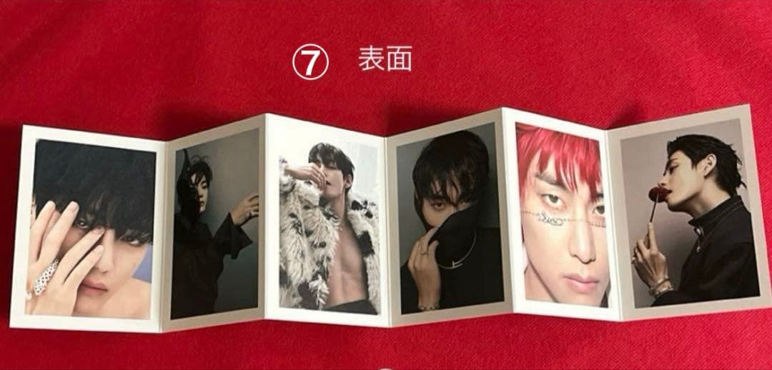 BTS ロングステッカー・ブックマーク・ホログラム両面フォトカード等♡Ｖ