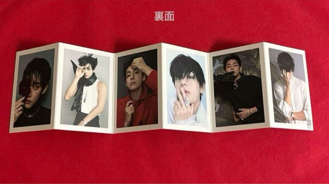 BTS ロングステッカー・ブックマーク・ホログラム両面フォトカード等♡Ｖ