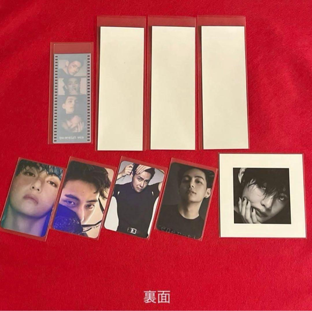 BTS ロングステッカー・ブックマーク・ホログラム両面フォトカード等♡Ｖ