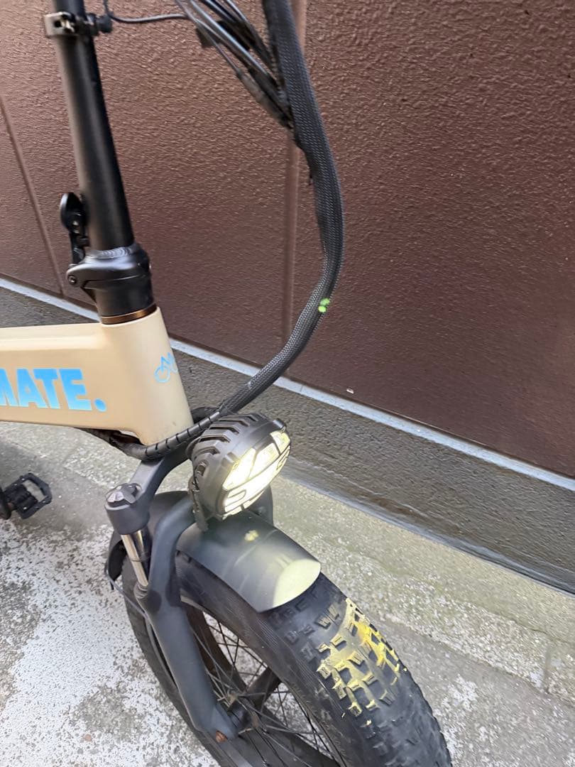 MATE X メイトバイク電動アシスト自転車　ベージュMATE BIKE