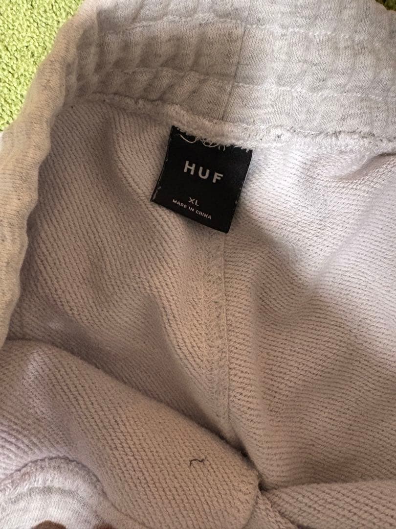 HUF XL グレー スウェットパンツ