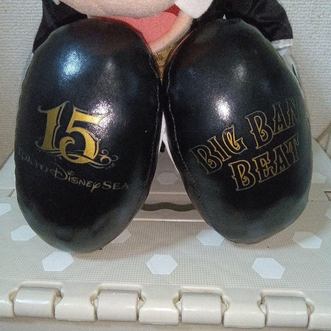 東京ディズニーシー、ビッグバンドビートのグーフィー ぬいぐるみ