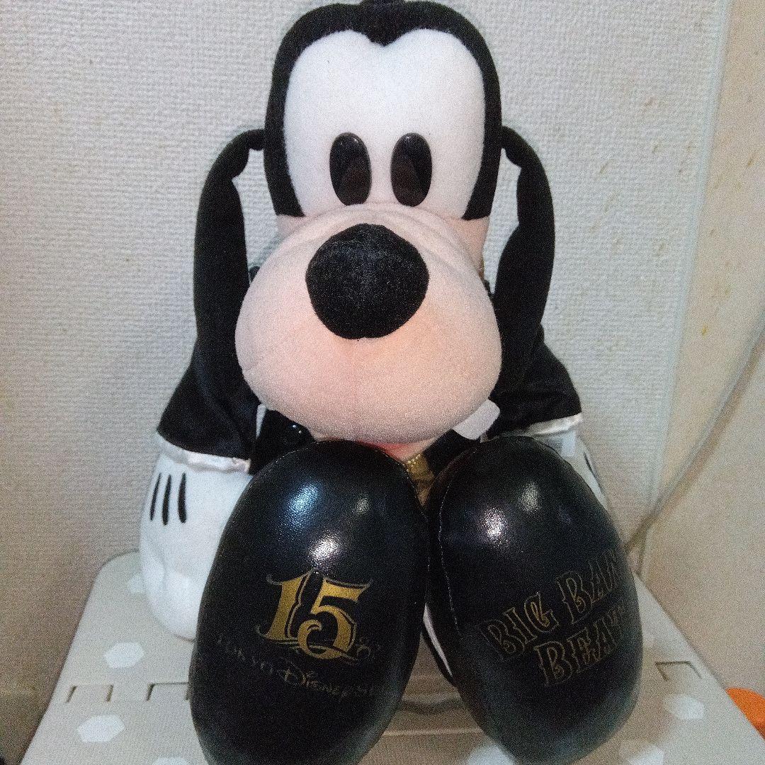 東京ディズニーシー、ビッグバンドビートのグーフィー ぬいぐるみ