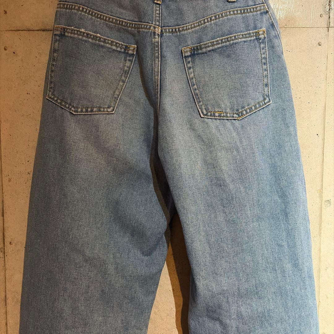 36 ルーズフィットアジャストデニム 青ADAM ET ROPE FEMME