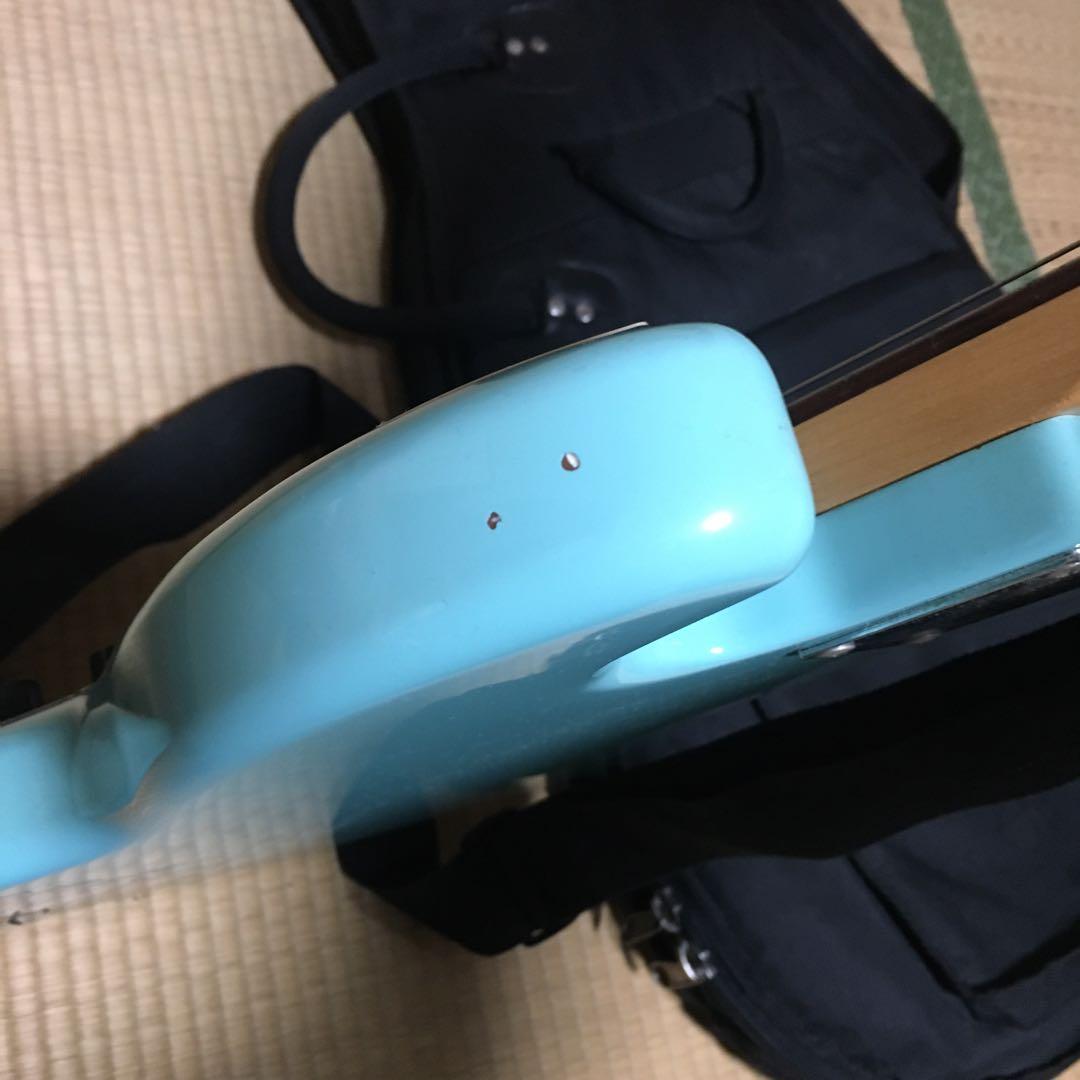 【動作不良品】Squier Jazz Bass 　フェンダー　バッグ付き　ベース