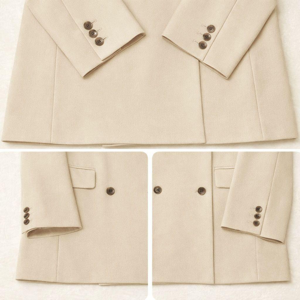 美品【2025SS】SLOBE IENAウォッシャブルツイルダブルジャケット