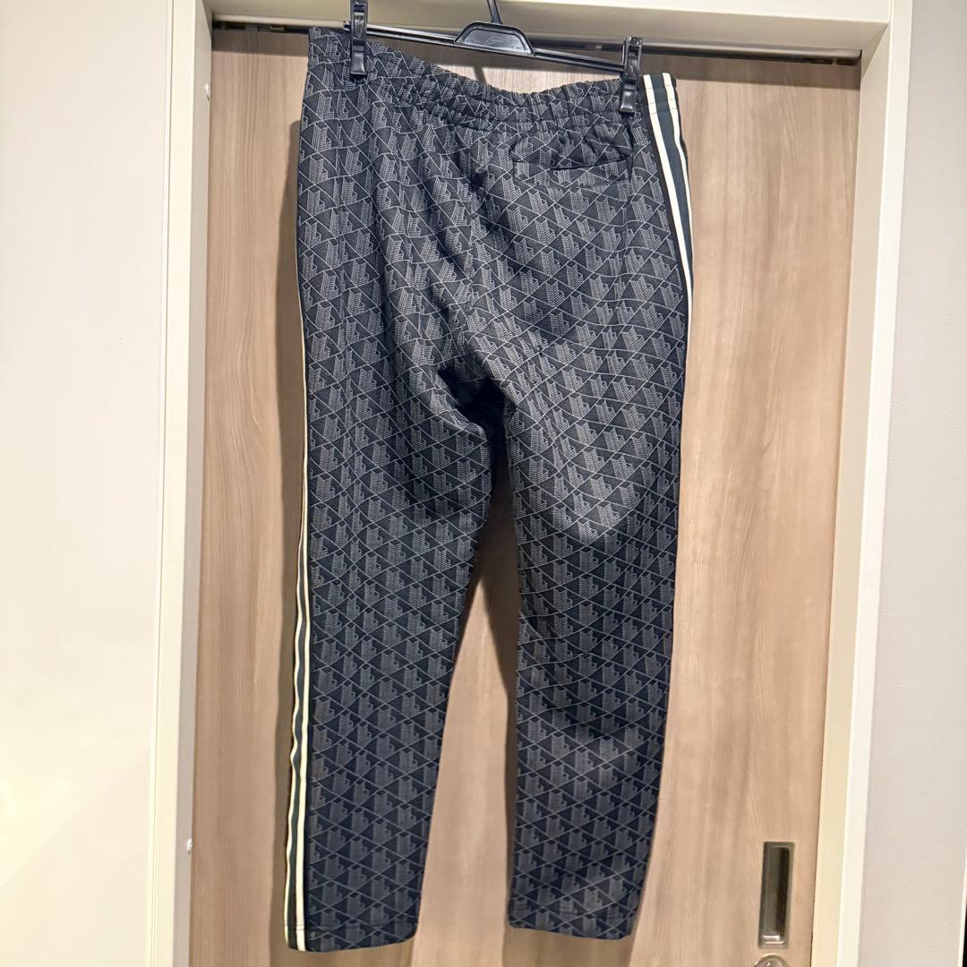 未使用品 LACOSTE モノグラム ジャガード トラックパンツ