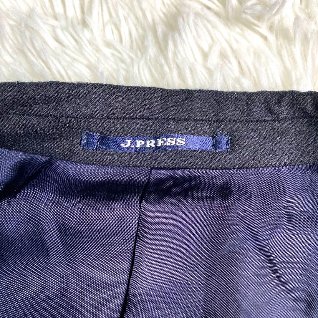 美品✨J.PRESS テーラード 紺ブレ 現行 ペピンメリノ ウール 金ボタン