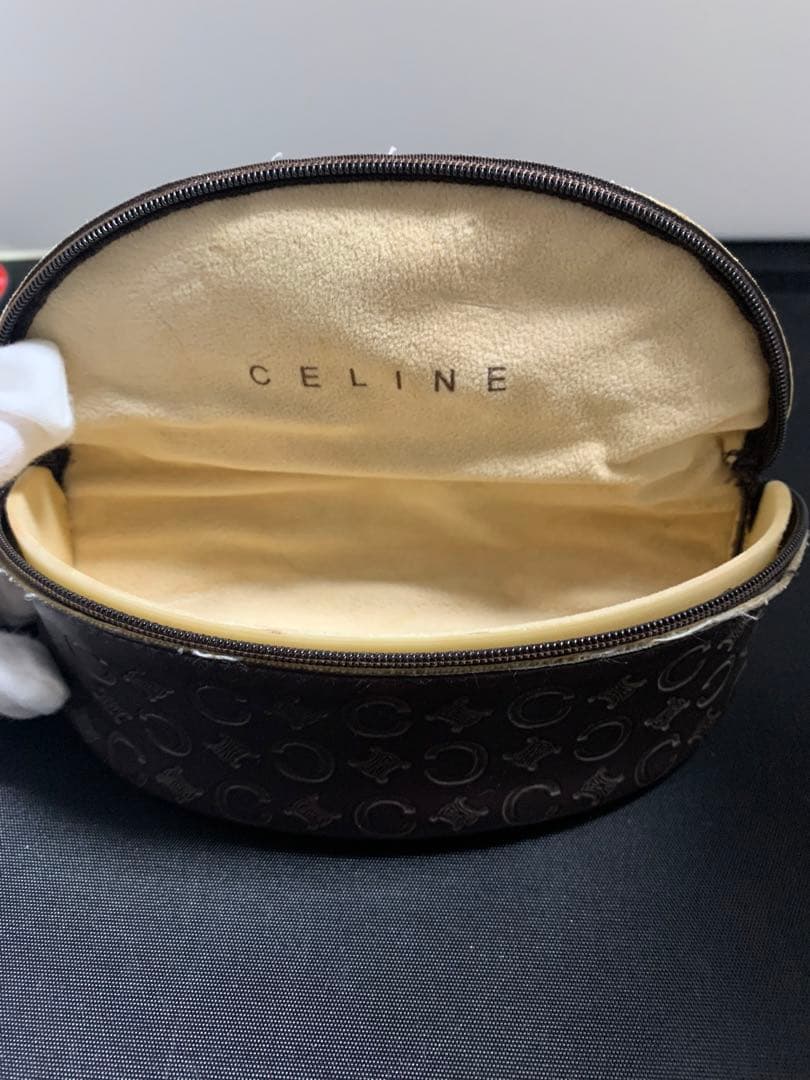 CELINE SC1395 トリオンフ　ゴールドブラウン　サングラス