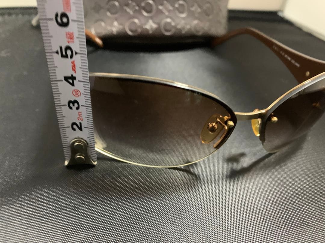 CELINE SC1395 トリオンフ　ゴールドブラウン　サングラス