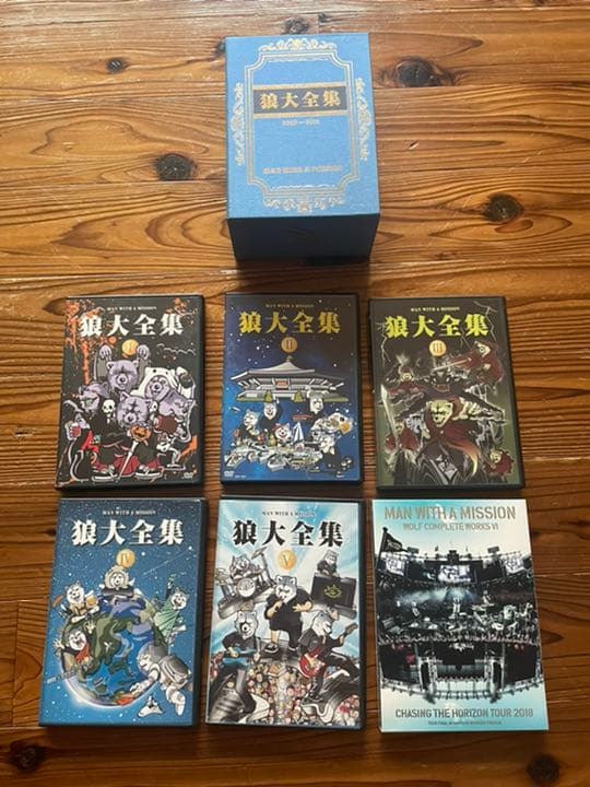 MAN WITH A MISSION DVD６枚セット