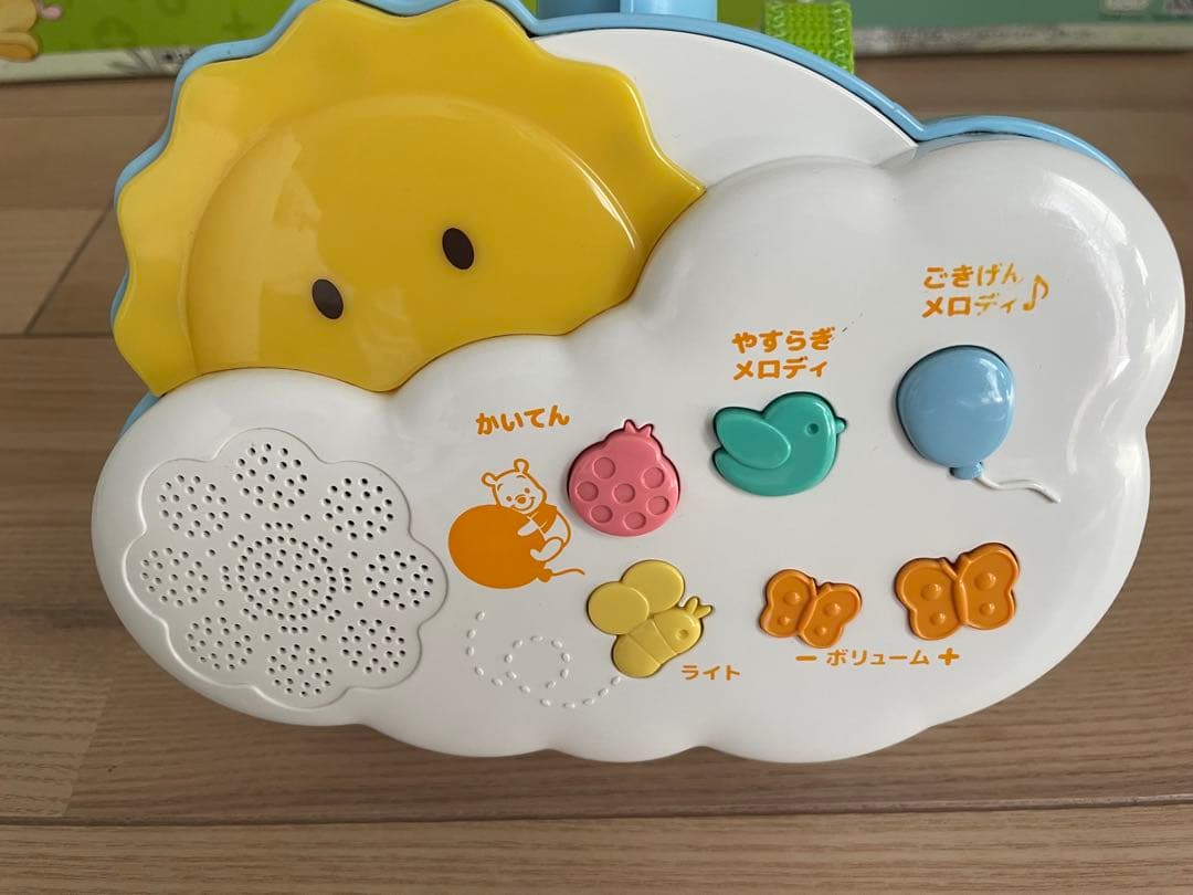 【美品】【付属品全て有り】プーメリー　プーさん　6WAYジム　メリー