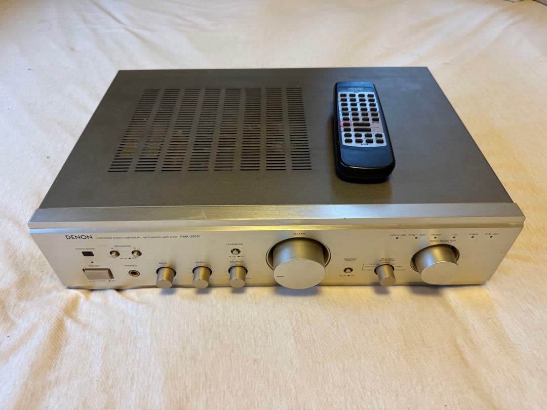 DENON PMA-390IV プリメインアンプ　※一部機能故障