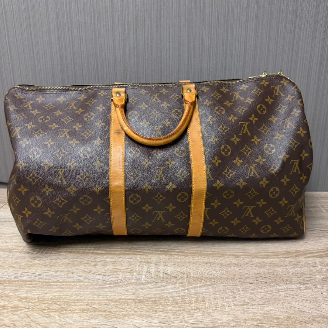 LOUIS VUITTON LV キーポル 55 ボストンバッグ モノグラム