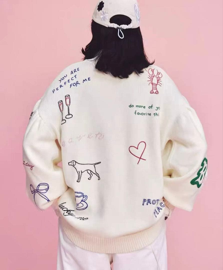 【最安値】美品B. UNIVERSE CARDIGAN
