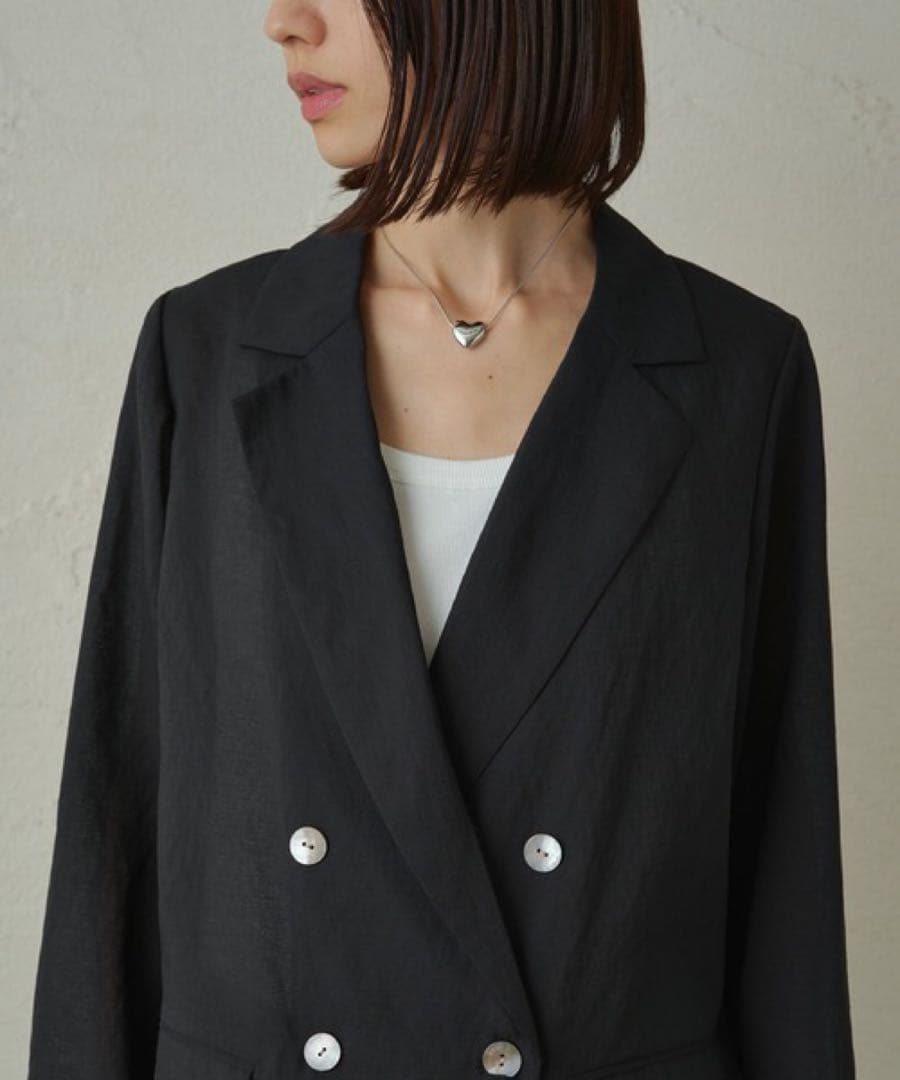 MimicLOUNGEDRESSリネンライクシアージャケット定価2.1万円