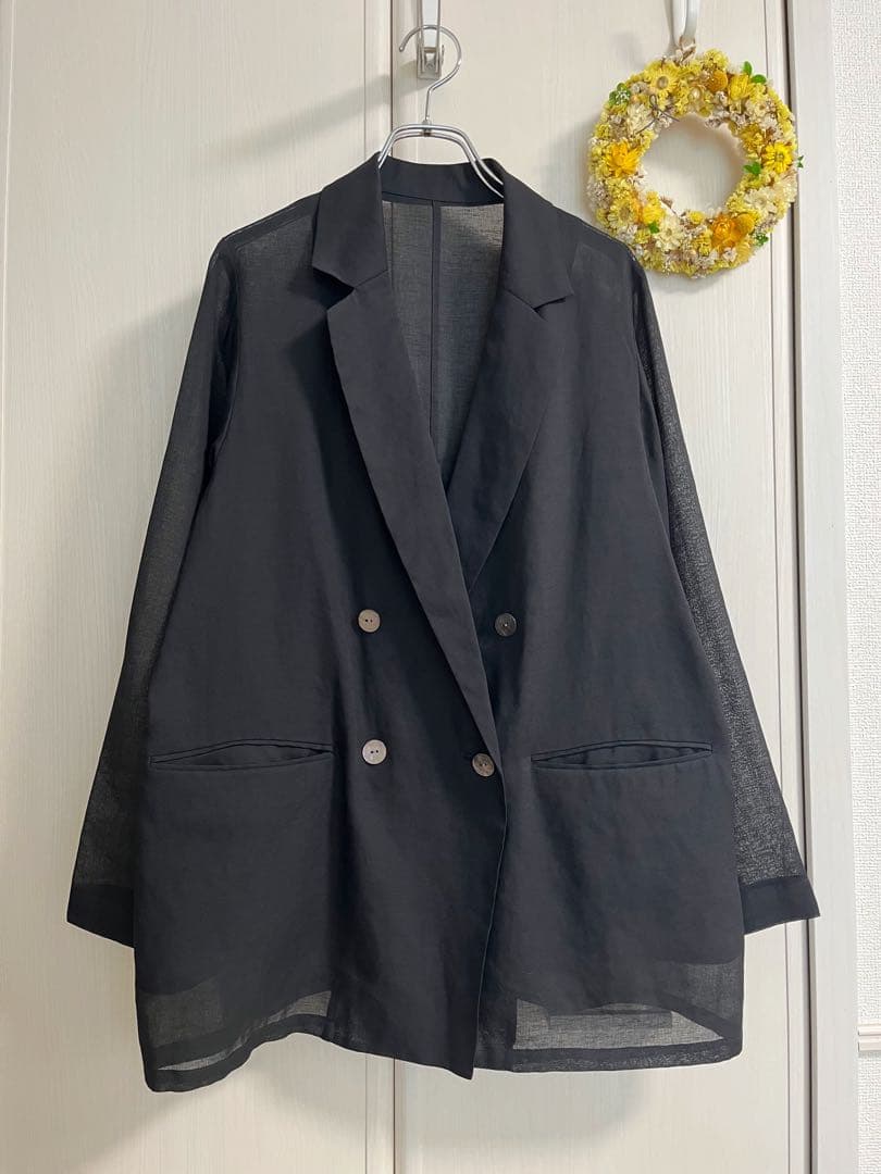 MimicLOUNGEDRESSリネンライクシアージャケット定価2.1万円