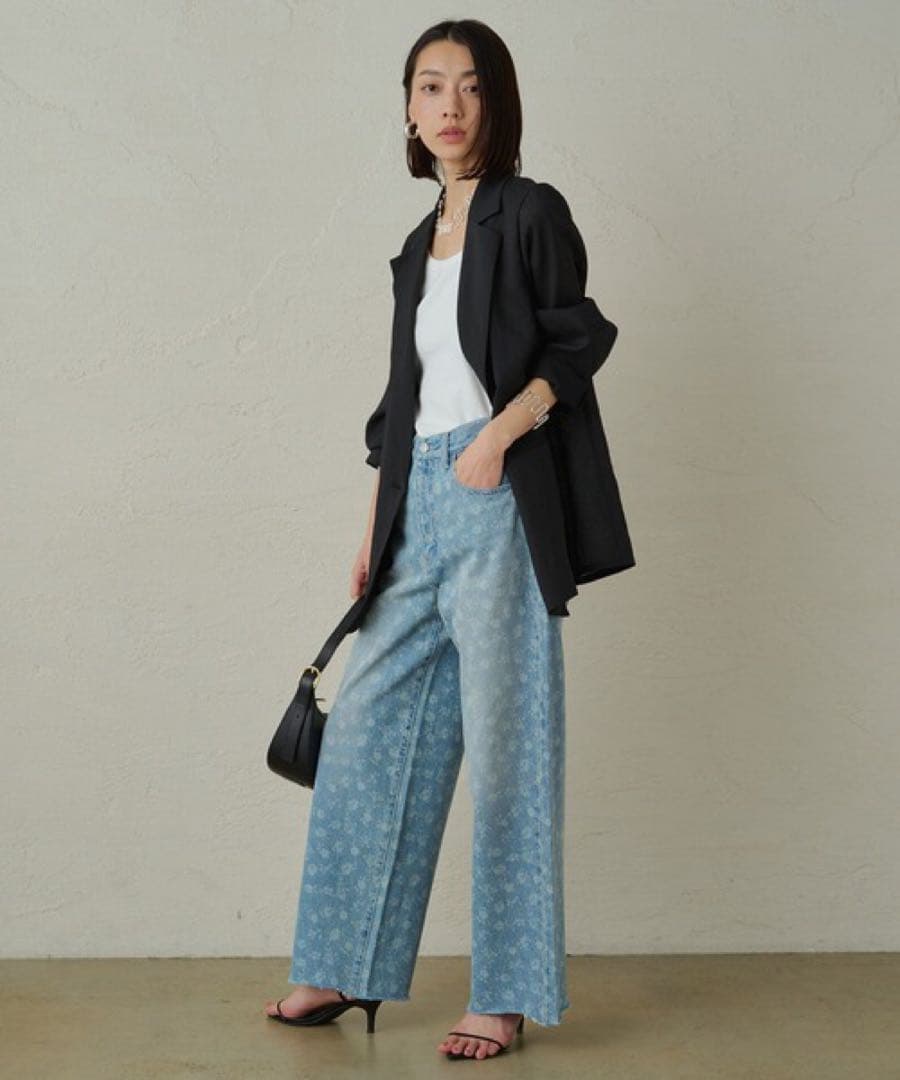 MimicLOUNGEDRESSリネンライクシアージャケット定価2.1万円