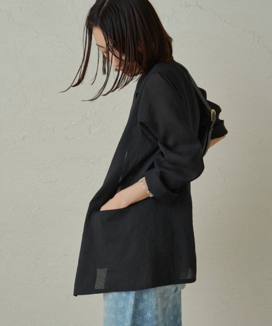MimicLOUNGEDRESSリネンライクシアージャケット定価2.1万円