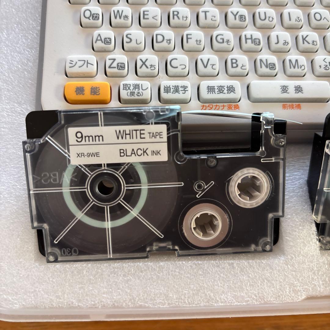 CASIO NAME LAND KL-H75 ラベル　ライター
