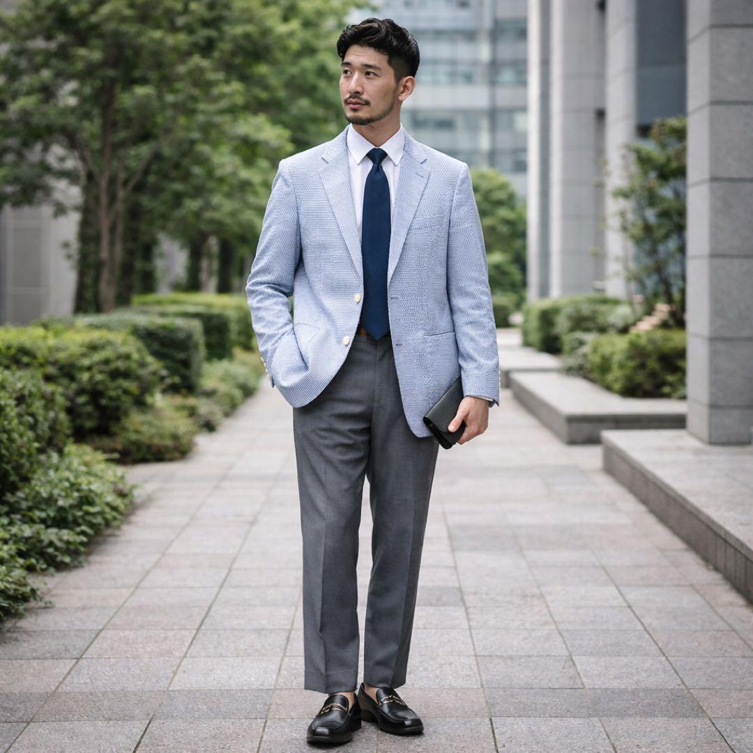 LANVIN COLLECTION シルク100% ジャケット 日本製 L