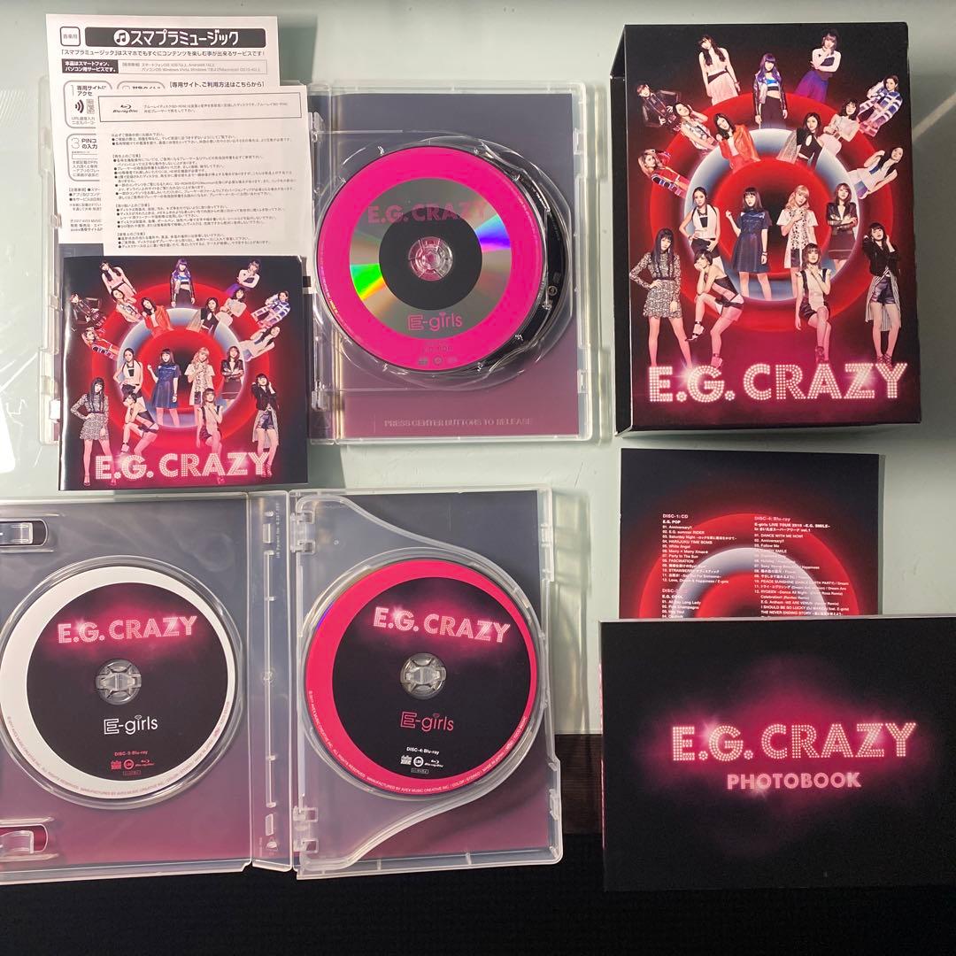 2CD + 3Blu-ray + 写真集　E-girls / E.G.CRAZY
