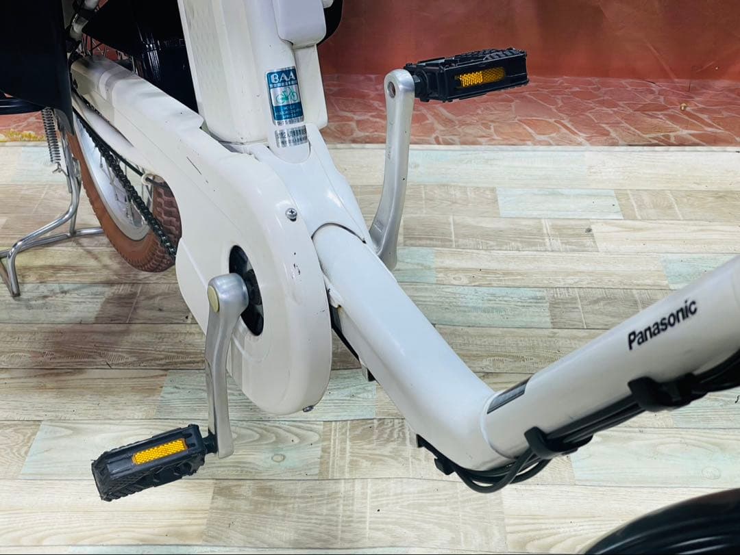 パナソニックギュット⭐️12AH！子供乗せ電動アシスト自転車Y3562
