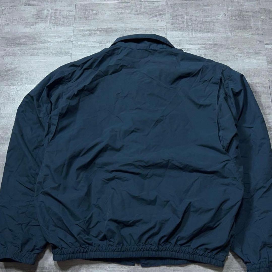 90s LACOSTE ラコステ スウィングトップ ハリントンジャケット ネイビ