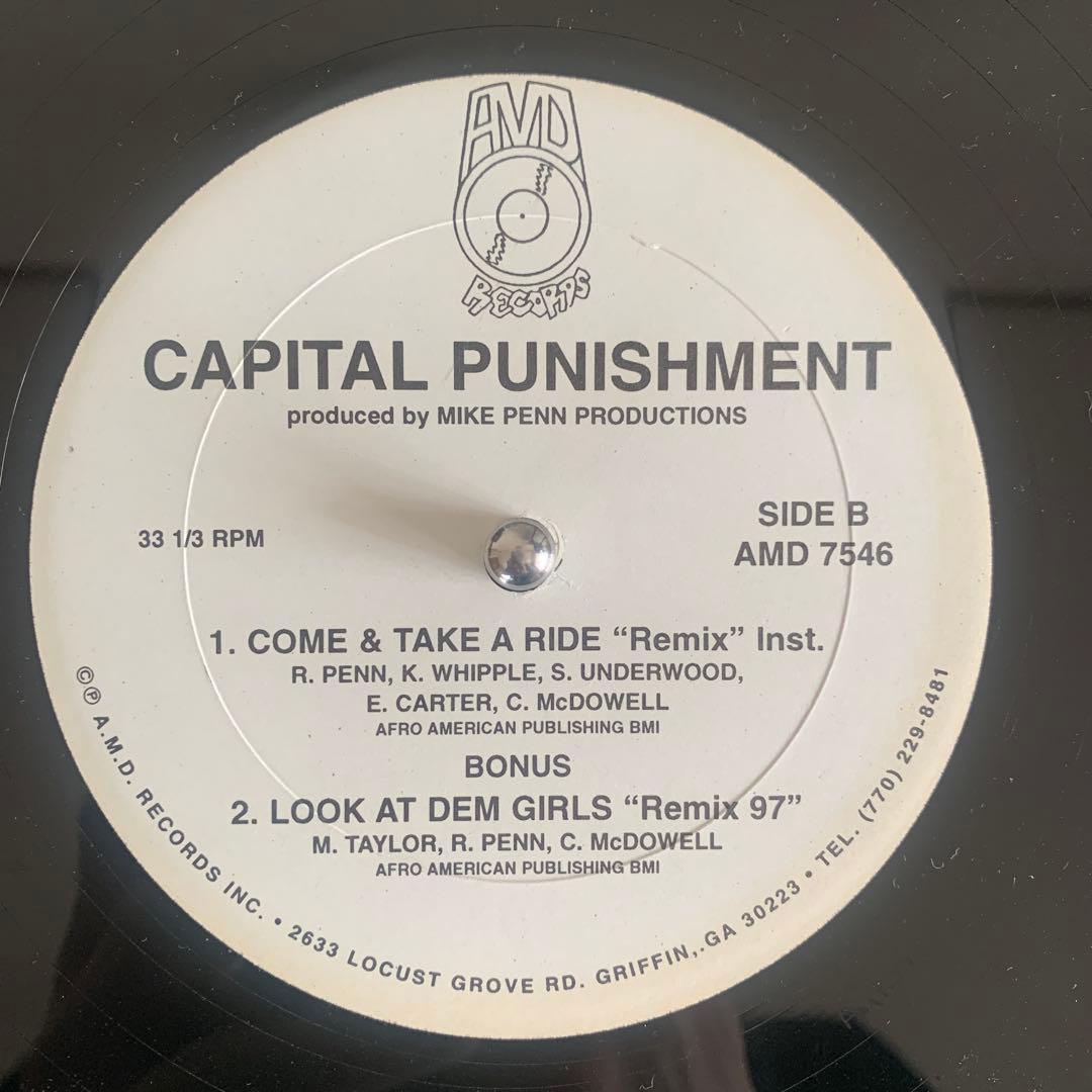 CAPITAL PUNISHMENT G-RAP G-FUNK レコード