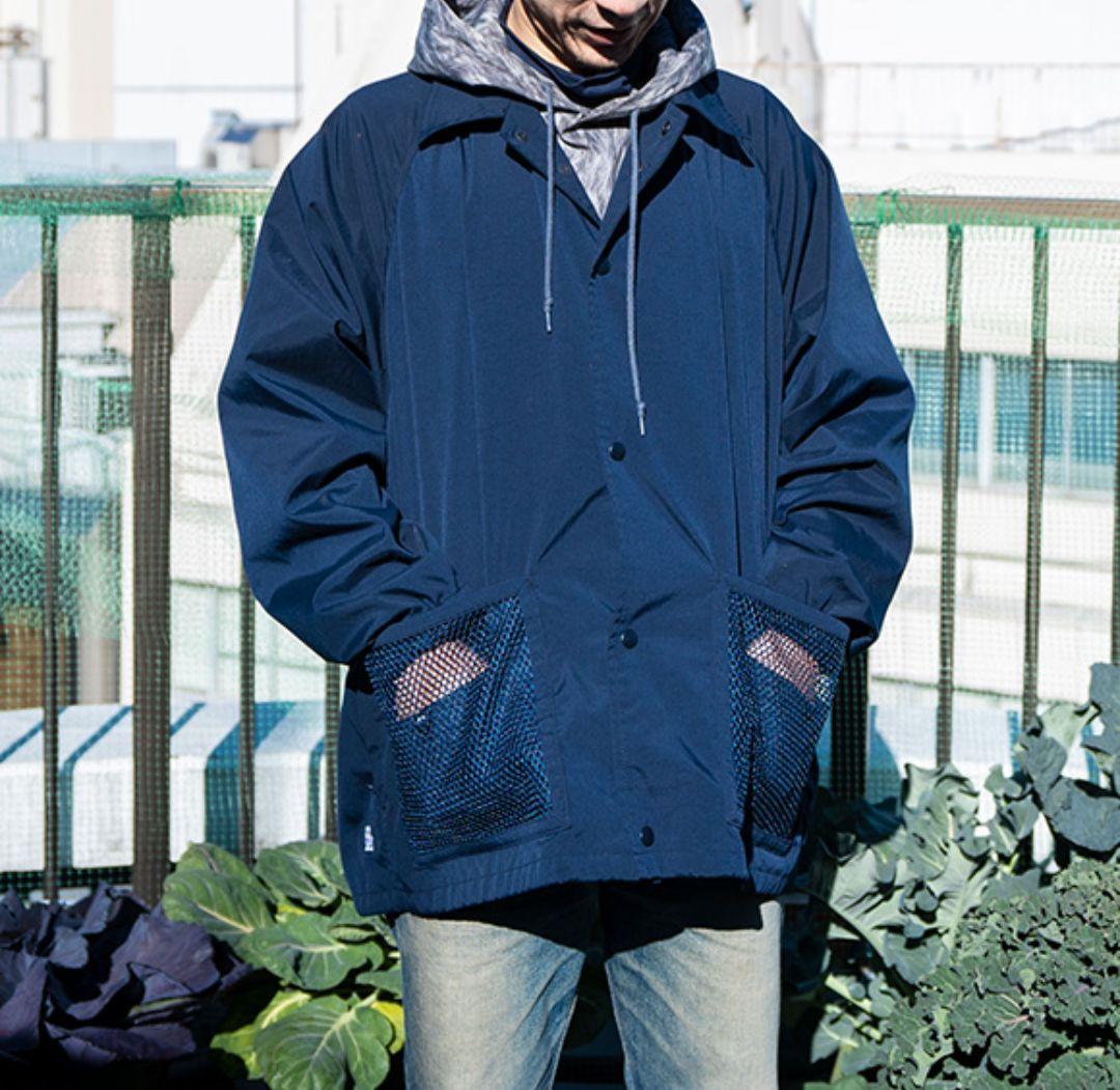農林水産省×BEAMS JAPAN 別注 コーチジャケット ネイビー Lサイズ