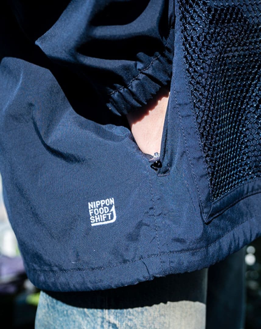 農林水産省×BEAMS JAPAN 別注 コーチジャケット ネイビー Lサイズ