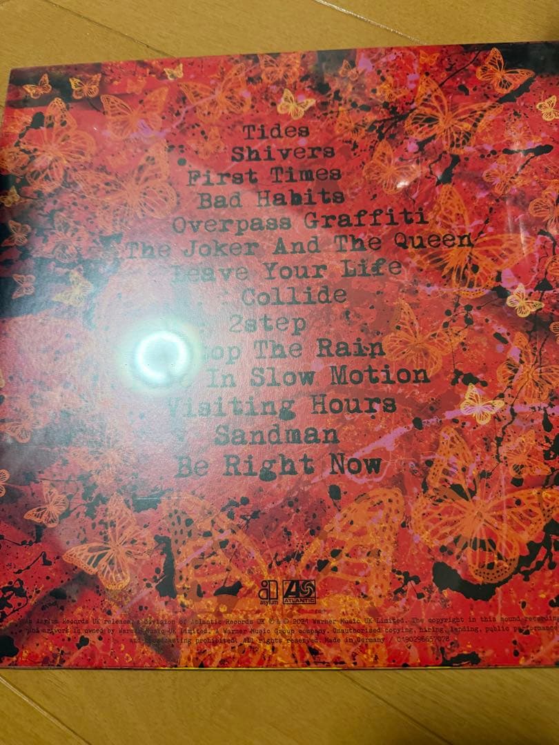 Ed Sheeran 限定X & 通常= 二枚レコードセット