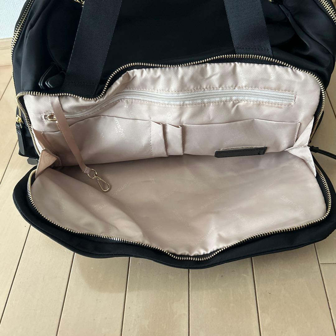 サムソナイト　ボストンバッグ　ブラック　samsonite