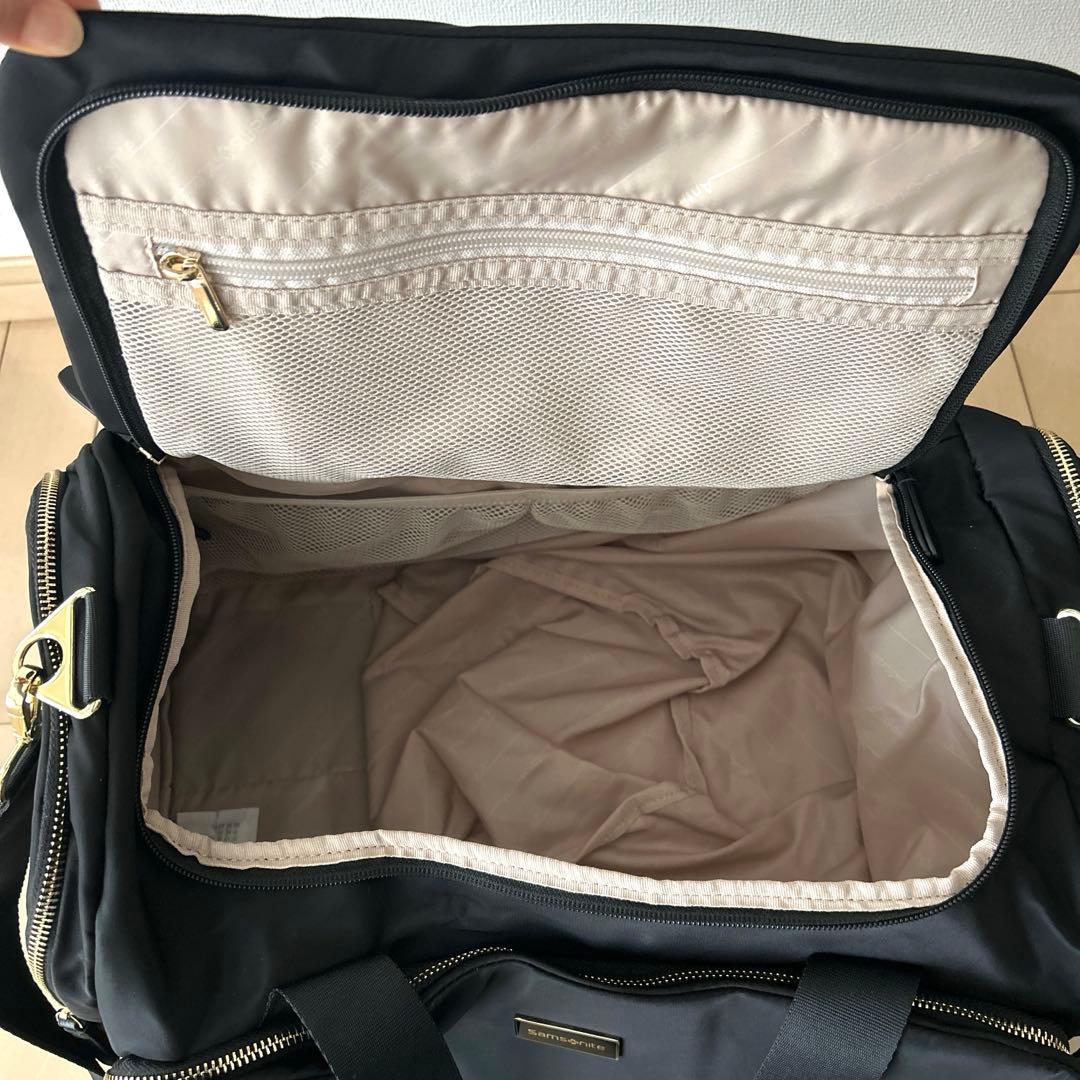 サムソナイト　ボストンバッグ　ブラック　samsonite