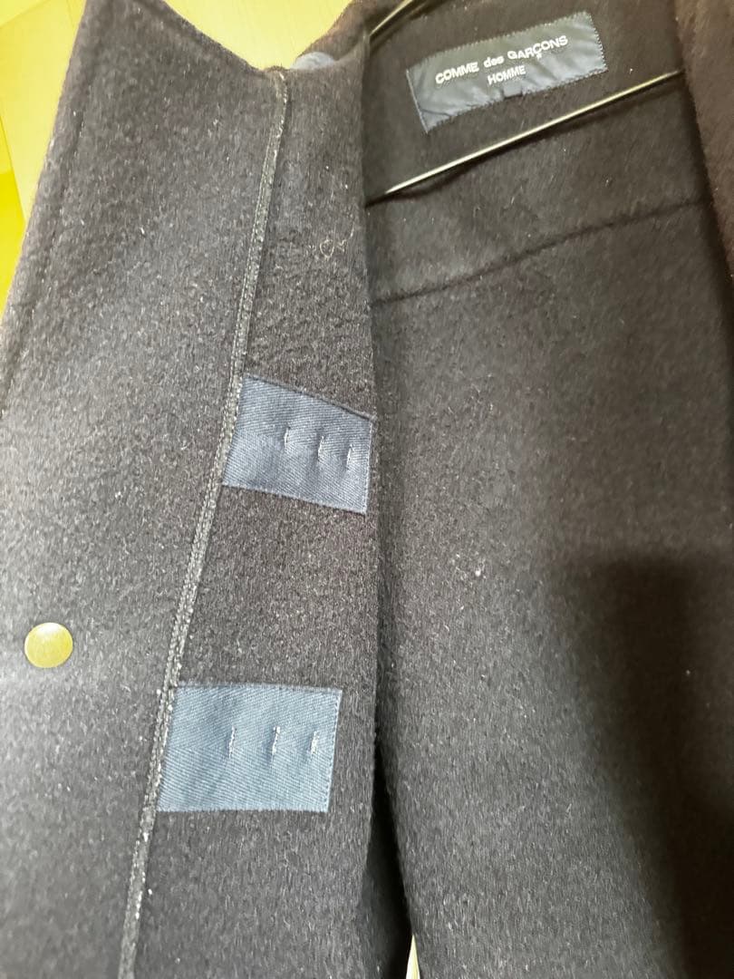 COMME des GARÇONS ダッフルコート ネイビー　Ｍサイズ